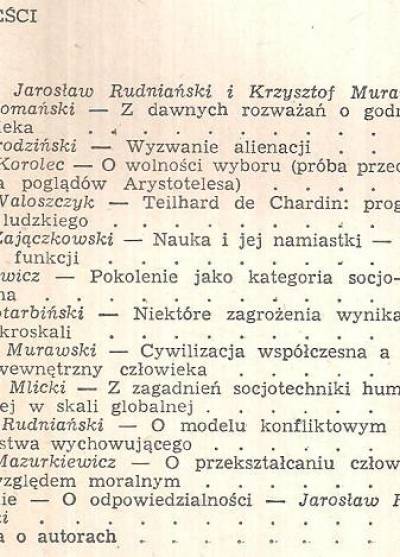 wybór tekstów - Na krawędzi epoki. Rozwój duchowy i działanie człowieka