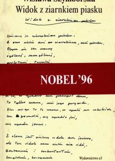 Wisława Szymborska - Widok z ziarnkiem piasku. 102 wiersze