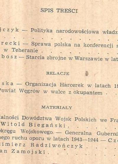 zbior. - Najnowsze dzieje Polski. Materiały i studia z okresu II wojny światowej. Tom IX