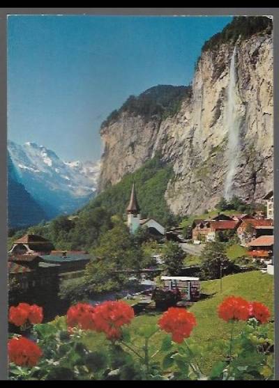 Lauterbrunnen mit Staubbachfall