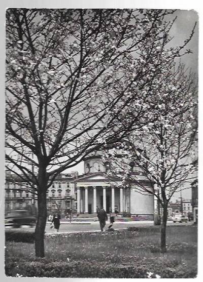 fot. J. Siudecki - Warszawa. Plac Trzech Krzyży (1961)