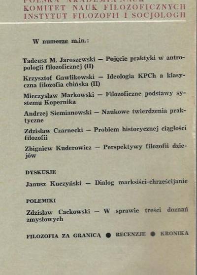 Studia filozoficzne nr 9.1973