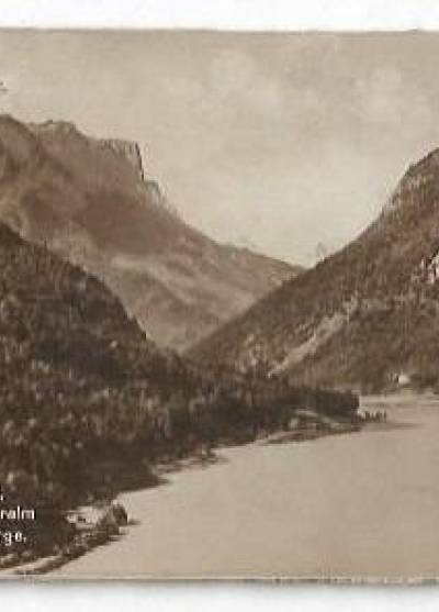 Bad Reichenhall. Saalachsee mit reiteralm u. Loferensteinberge (1929)