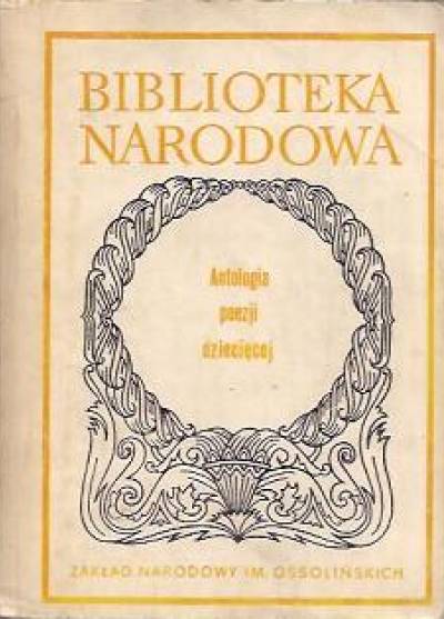 Antologia poezji dziecięcej  [BN]